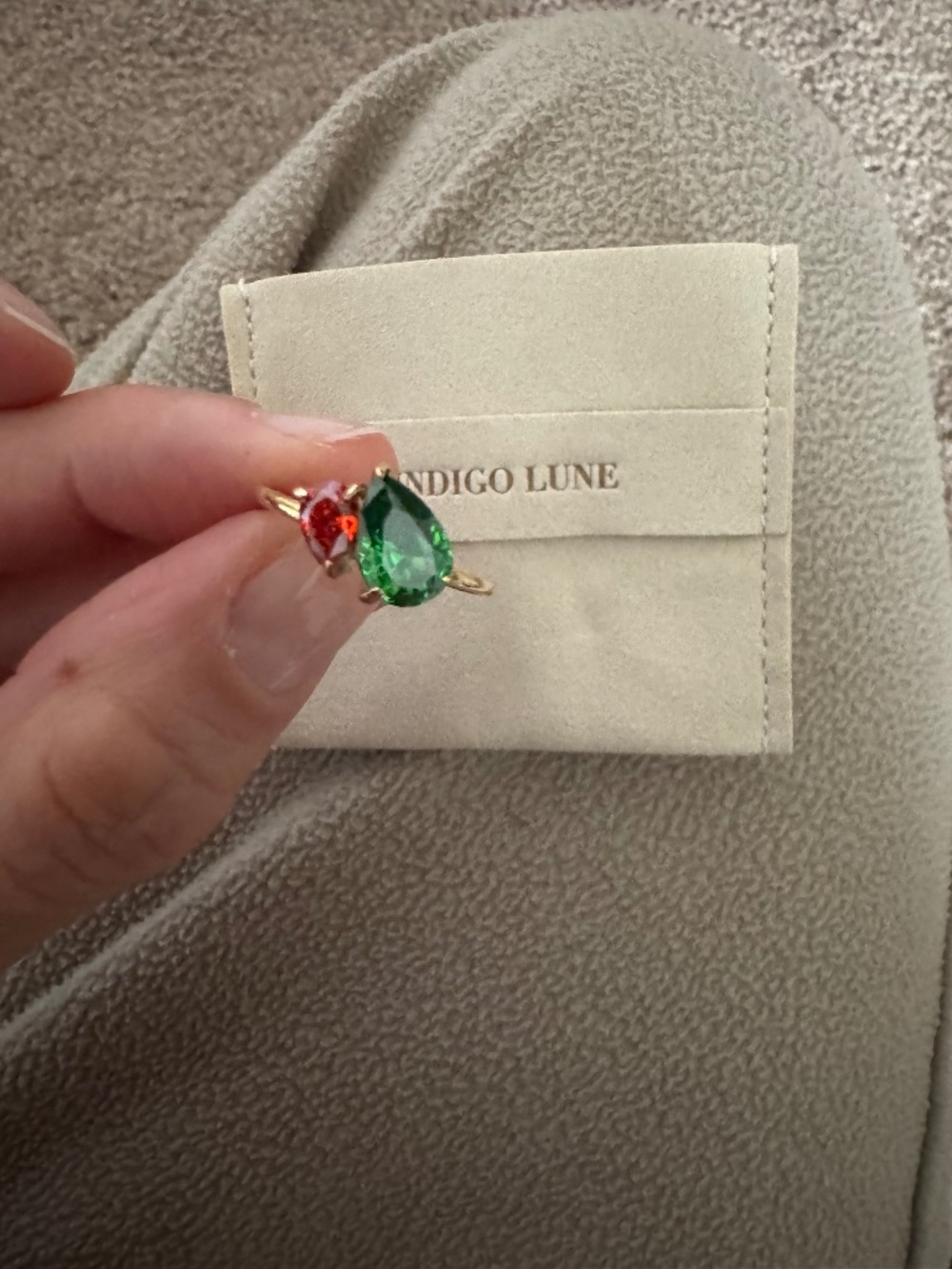 Indigo Lune ring